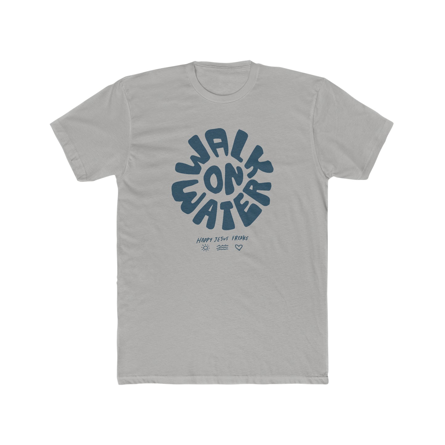 Walk on Water Men's Cotton Crew Tee
