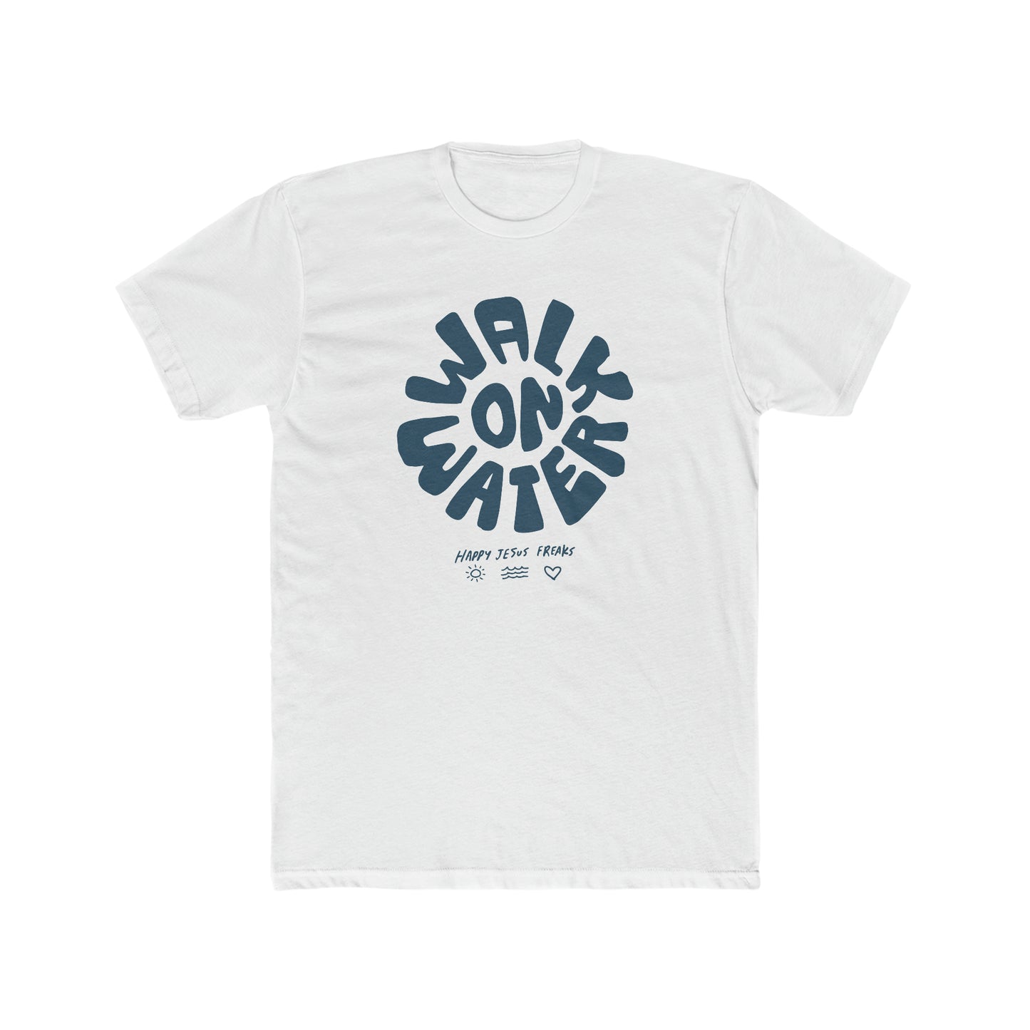 Walk on Water Men's Cotton Crew Tee