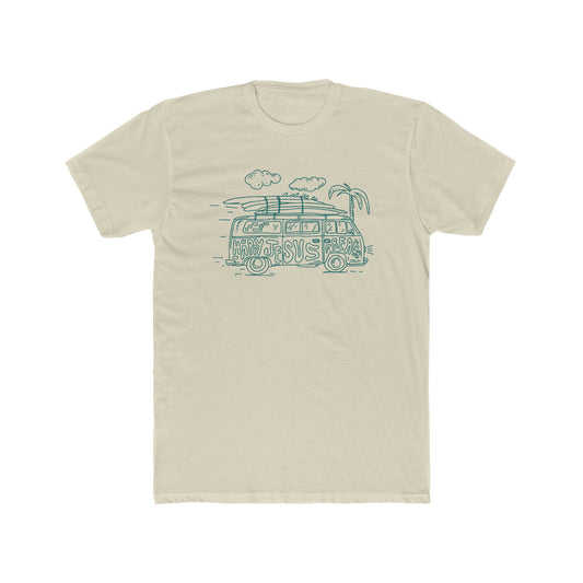 Van Side view Unisex Cotton Crew Tee