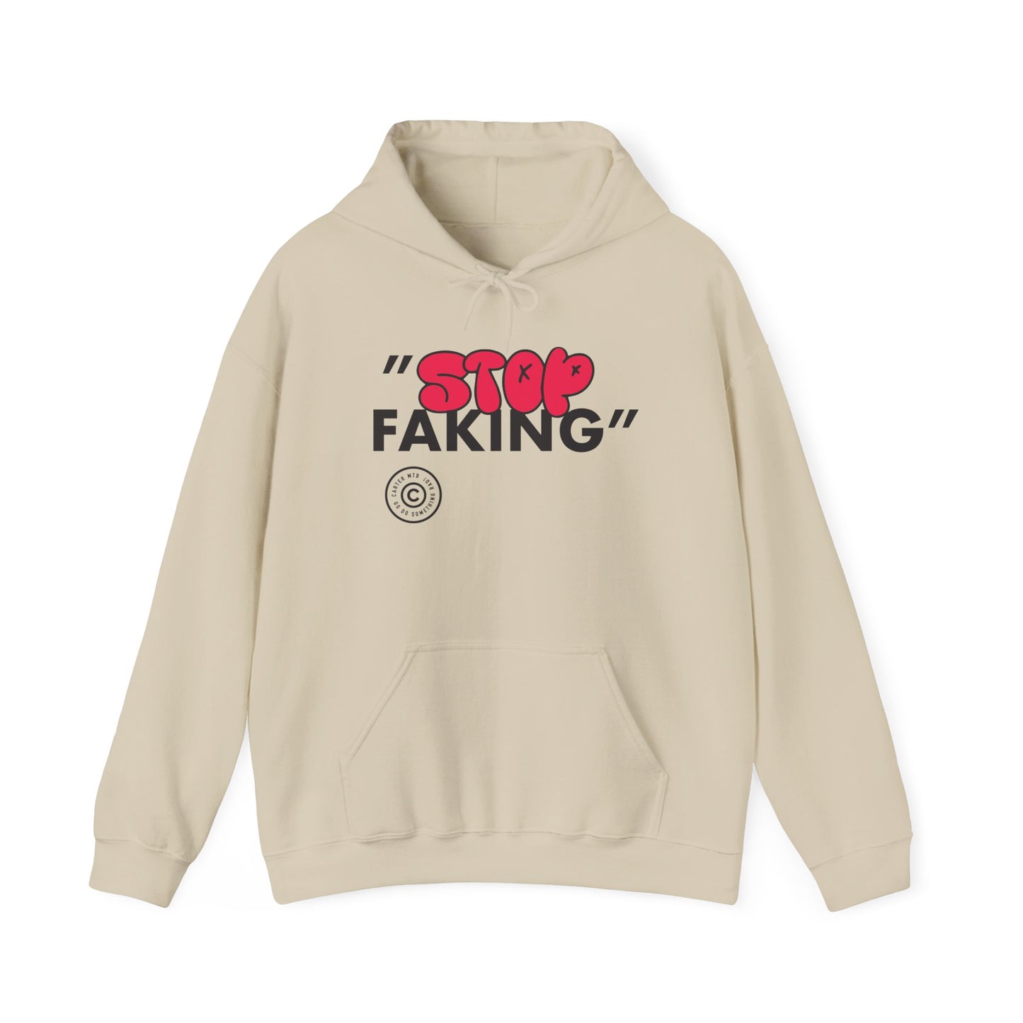 Amazing "Stop Faking Bubble" Hoodie