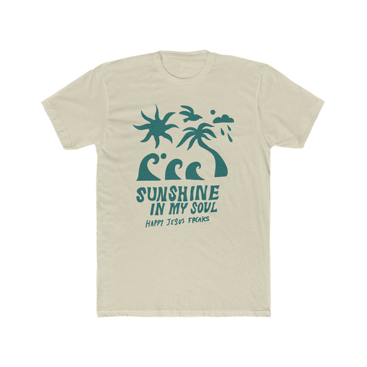 sunshine in my soul Men's Cotton Crew Tee