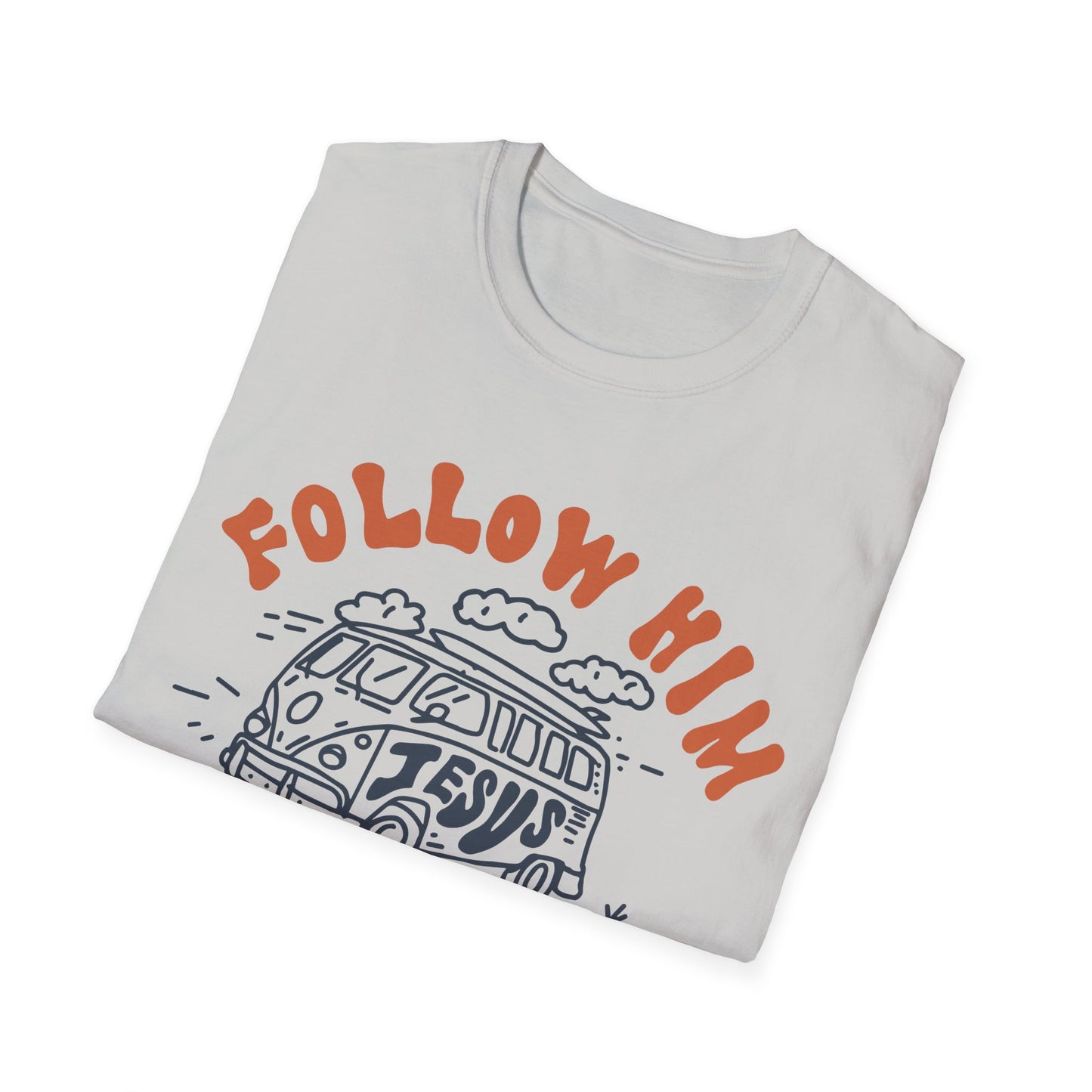 Follow him Unisex Softstyle T-Shirt