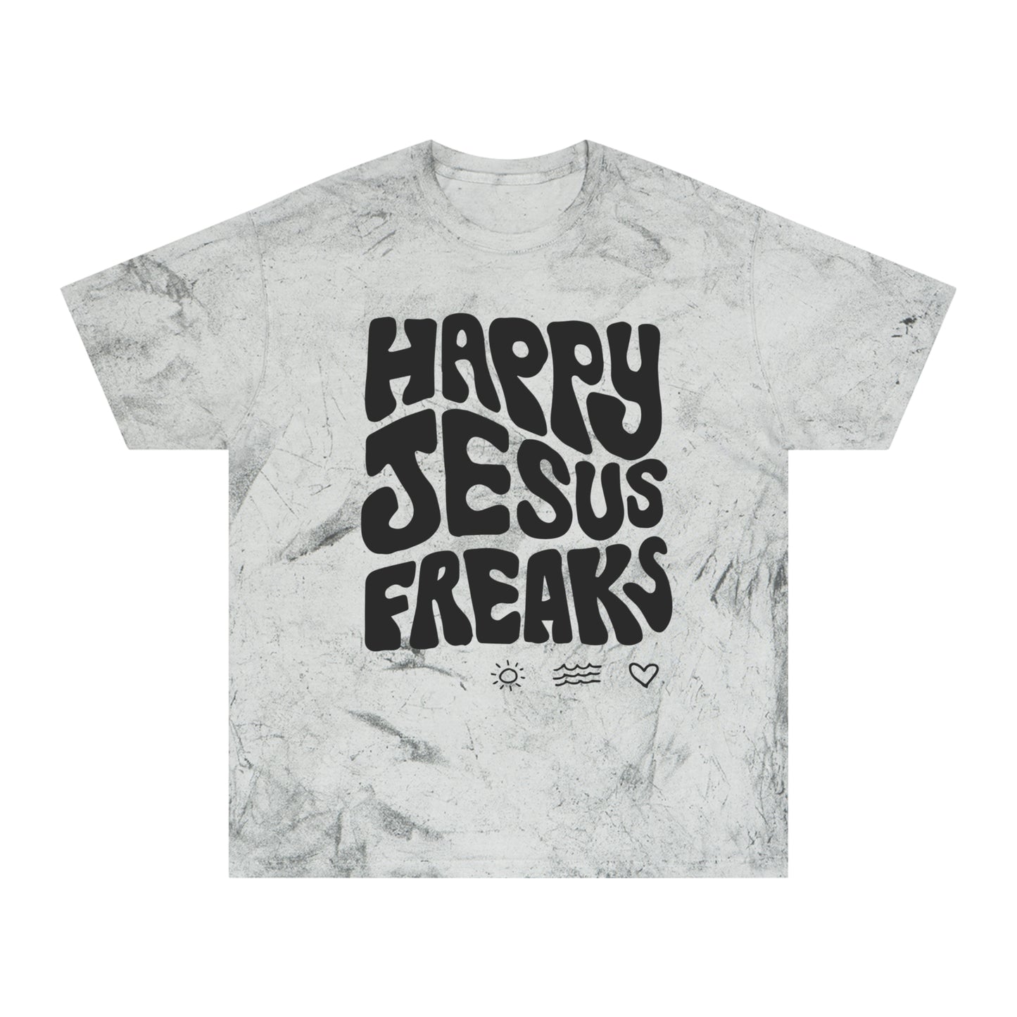 Happy Jesus Freaks Color Blast T-Shirt